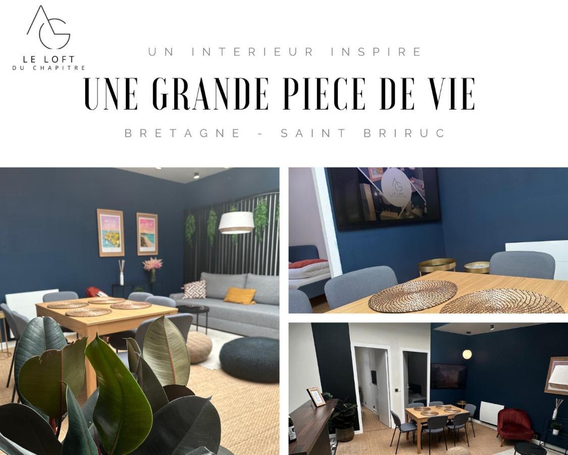 Le Loft Du Chapitre Lejlighed Saint-Brieuc Eksteriør billede